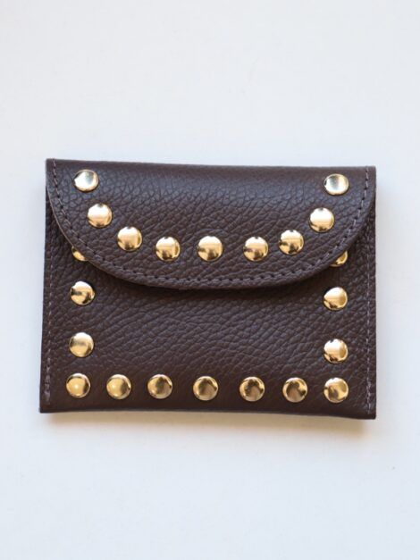 CARTERA TACHUELAS CHOCOLATE