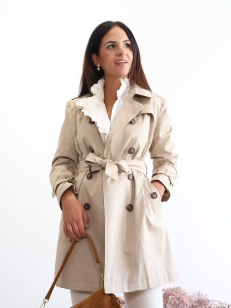 GABARDINA BASIC BEIGE