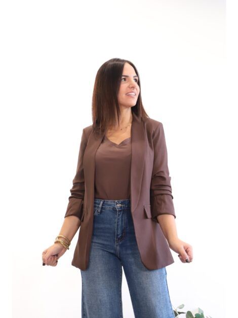 BLAZER BASIC CHOCOLATE