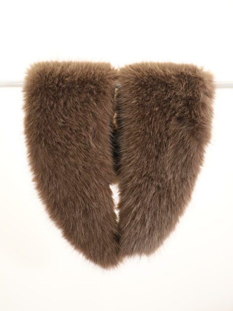 MAXI CUELLO PELO TAUPE