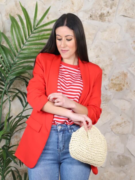 BLAZER BASIC ROJA