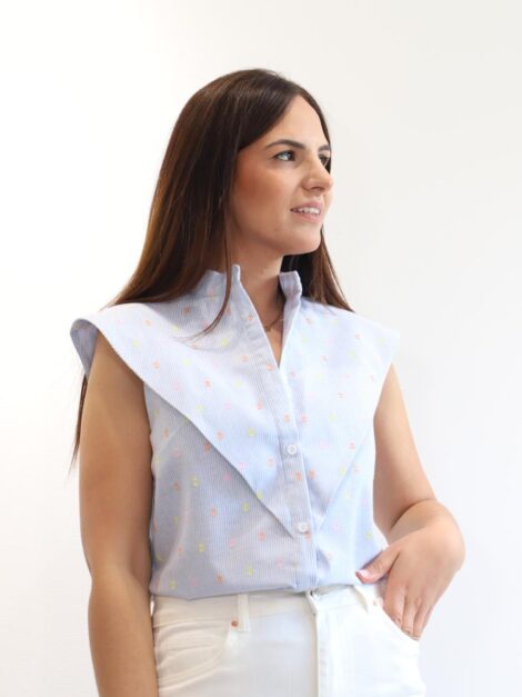 BLUSA CANDY AZUL