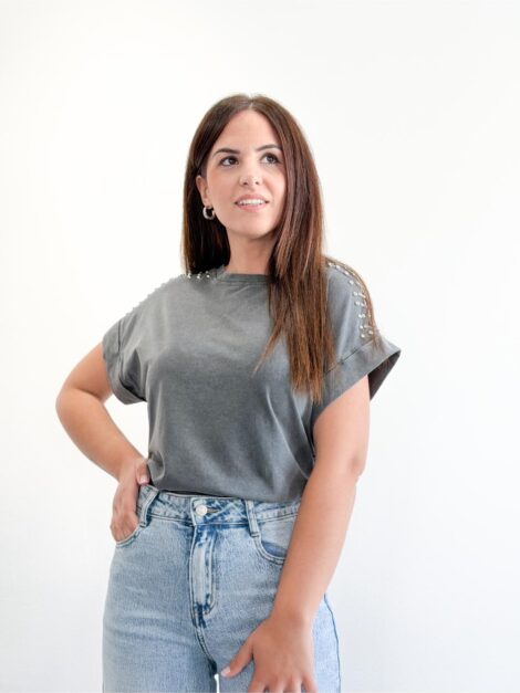 CAMISETA SOPHIE GRIS