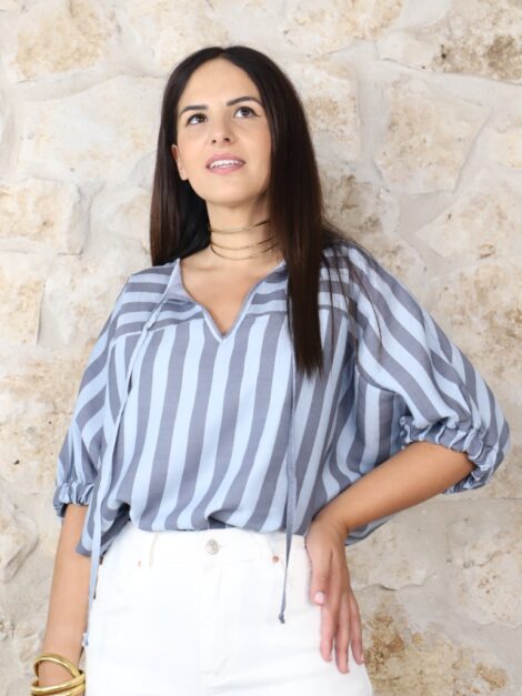 BLUSA PROVENZA AZUL