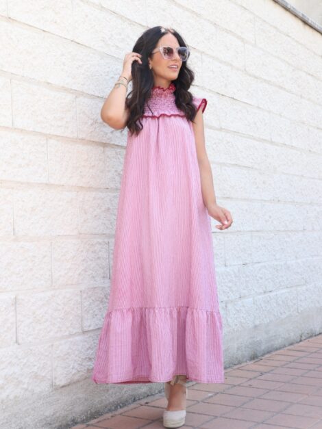 VESTIDO AMARANTO BURDEOS