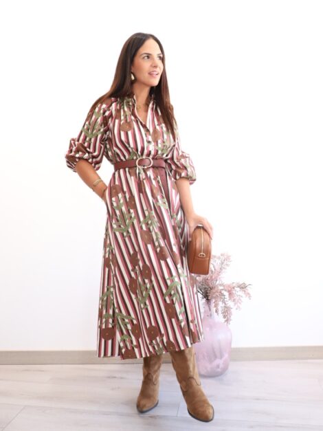 VESTIDO PROVENZA CHOCOLATE