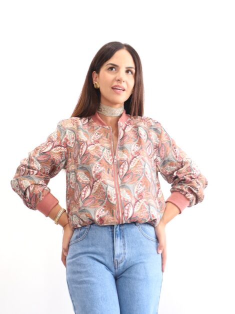 BOMBER NEUS TERRACOTA
