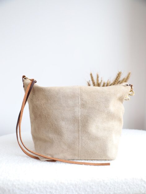 BOLSO VELVET SERRAJE BEIGE