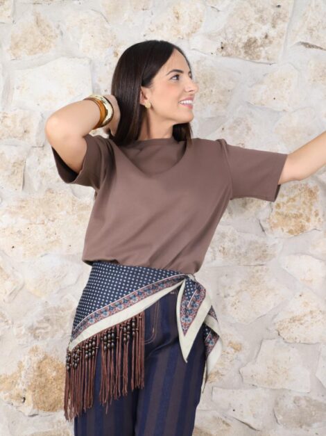 CAMISETA LUXE CHOCOLATE