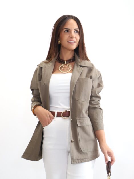 SOBRECAMISA SAHARA CAQUI