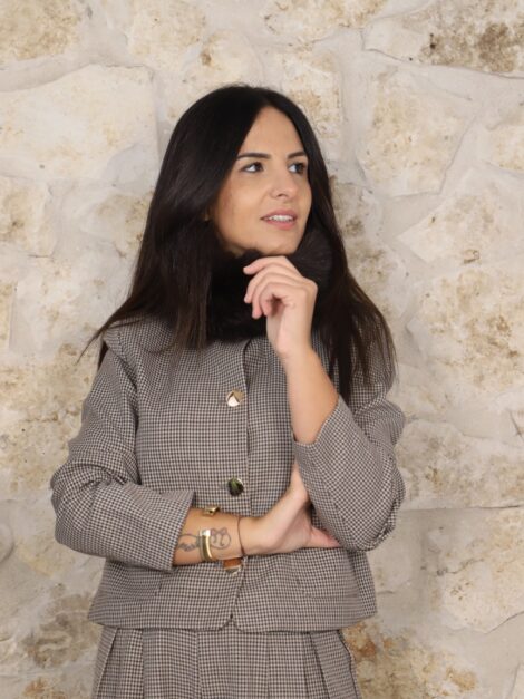 CHAQUETA DAMA CHOCOLATE