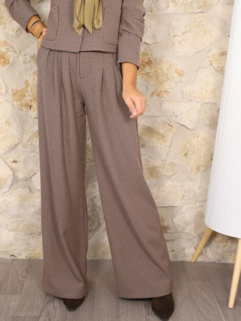 PANTALÓN DAMA BURDEOS